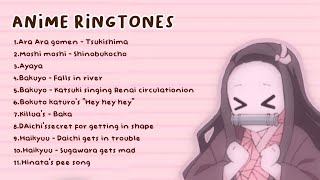 Random anime ringtones and notification sounds|| Volume 1 screenshot 5