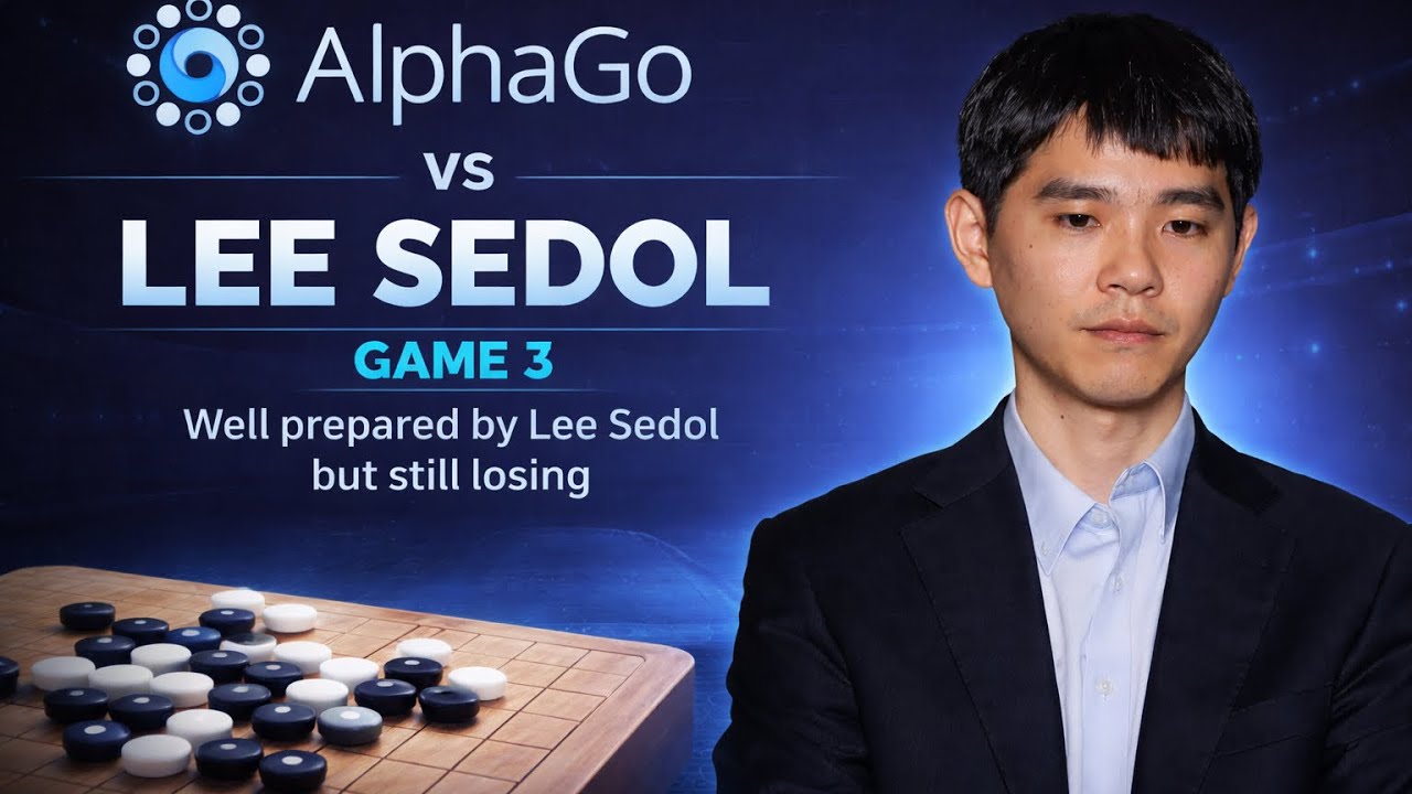 เตรียมตัวมาดีอย่างดี ทำไมยังแพ้ 🤔|AlphaGo vs Lee SeDol Game 3