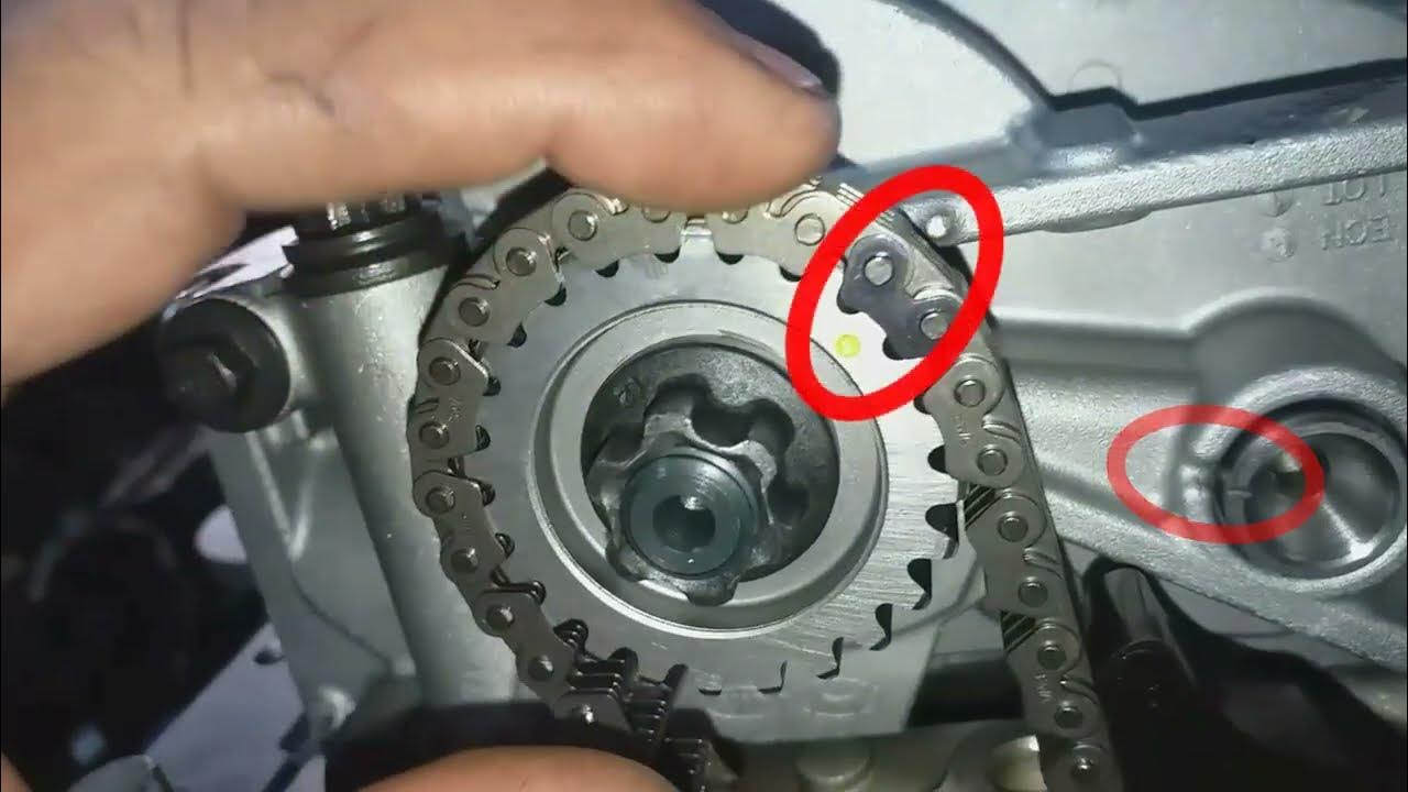 How To Setup Timing Chain Hyundai Sonata & Tucson 20112015 Balancer