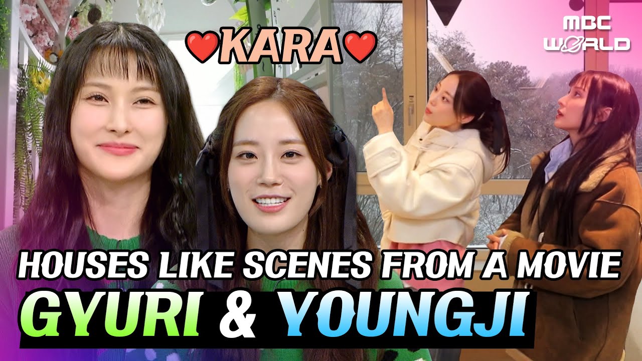 [SUB] KARA introduces a house for a Married Long-distance Couple🏠 #KARA #GYURI #YOUNGJI