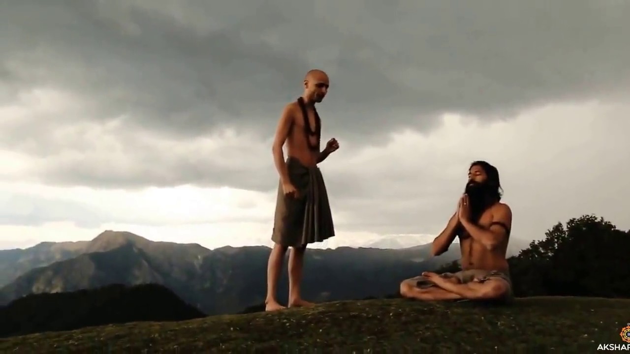 MahaYogi Akshar with MahaSiddha Ishaputra