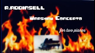 Richard ADDINSELL: Warshaw Concerto -Concerto de Varsovie  (original version for 2 pianos )