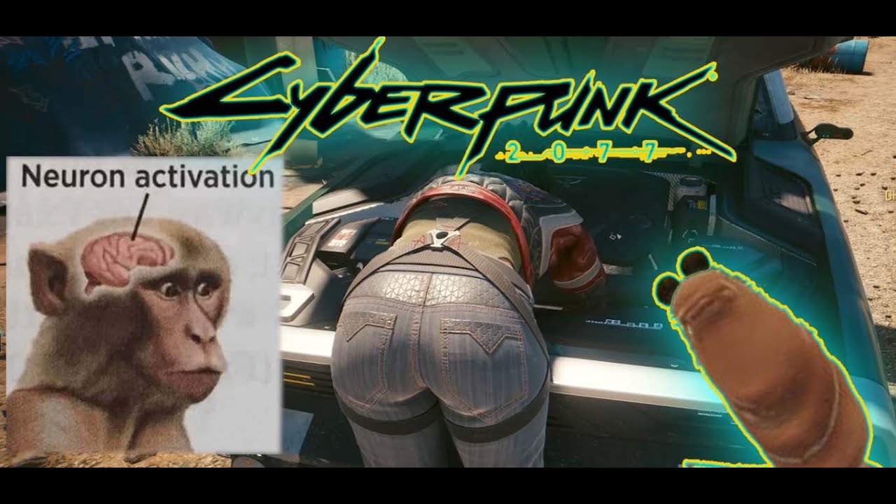 Cyberpunk but V is mildly irritated