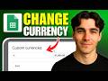 How To Change Currency Symbol In Google Sheets (Tutorial 2026)