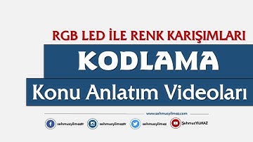 RGB LED İLE DEVRE OLUŞTURMA VE KODLAMA (TINKERCAD.COM)