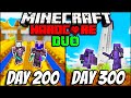 We Survived 300 Days In Hardcore Minecraft - Duo Minecraft Hardcore 300 days