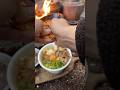 【キャンプ飯】緑のたぬき。油そば。#キャンプ#ソロキャンプ #shorts