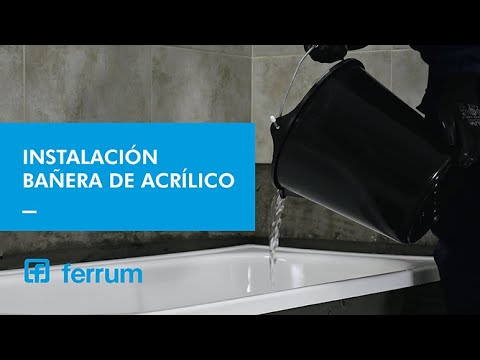 Como instalar una bañera