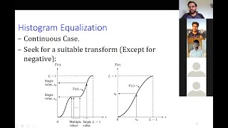 Celebrity L13 - Recorded Zoom Session - Discussion on L12 - Histogram Equalization Profile