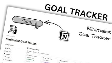 How I use Notion for Goal Tracker