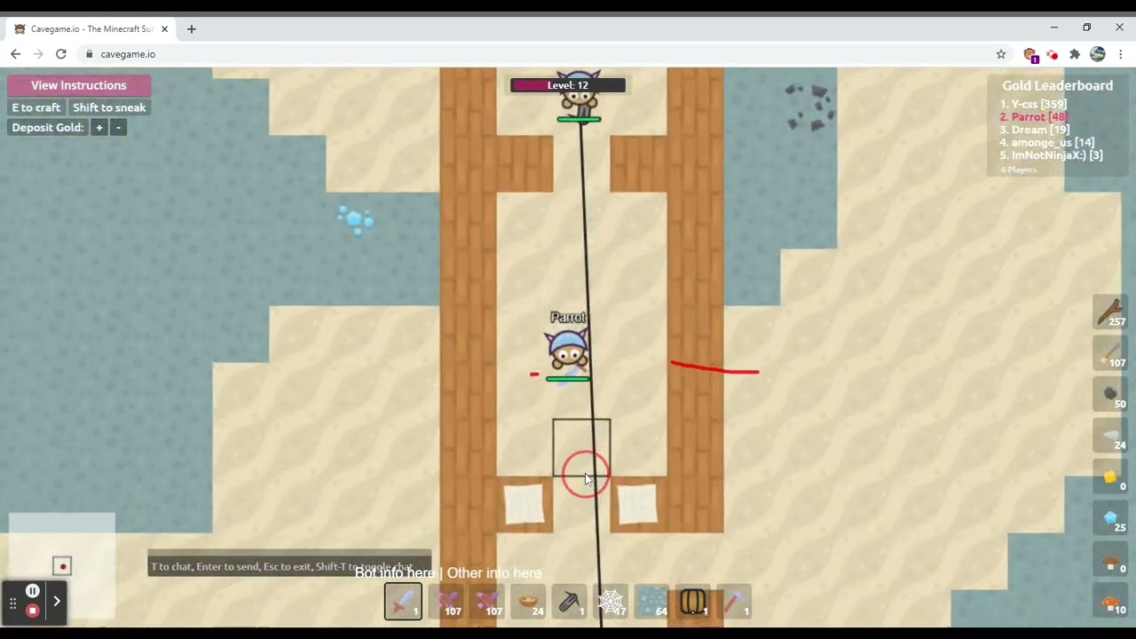 Cavegame io YouTube