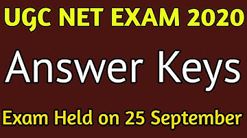 UGC NET PAPER ANALYSIS FOR 25/09/2020 IUGC NET EXAM ANSWER KEYS I UGC NET EXAM ASKED QUESTIONS I
