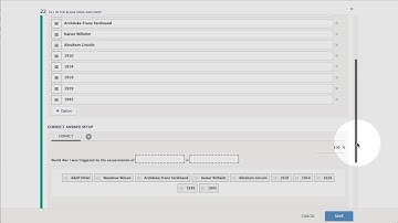 Fill in the Blank - Drag and Drop Question Setup