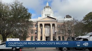 INSIDE LOOK: Lowndes County spending millions to renovate historical courthouse
