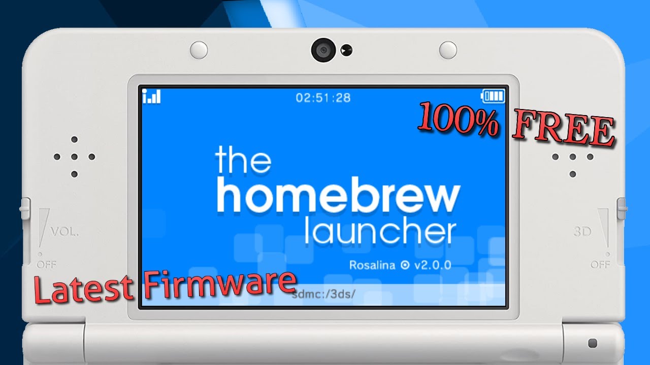 how to open homebrew launcher 3ds