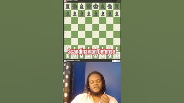 Scandinavian defense #chess #chessopening #chesstime #chesscom