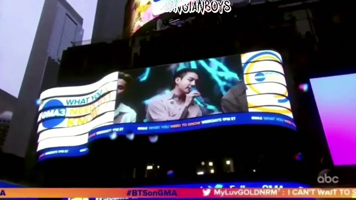 BTS (방탄소년단) 'DYNAMITE' Good Morning America(GMA)