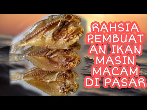 Video: Cara Membuat Ikan Masin Kering