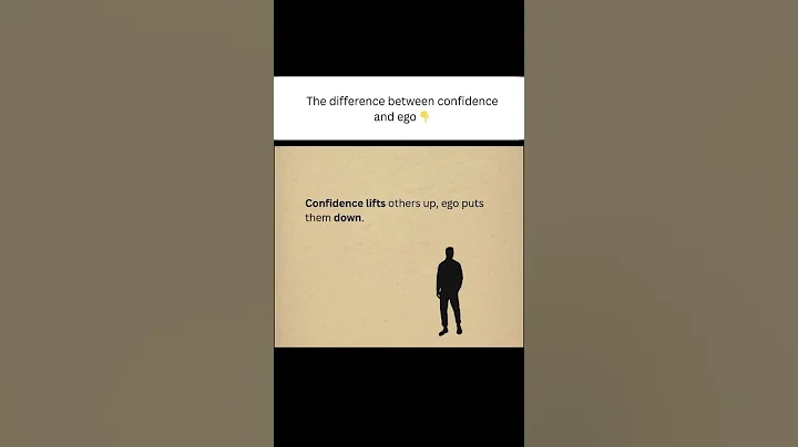 The Difference Between Confidence and Ego 👇 #successmindset #quotes #shorts #quoteoftheday