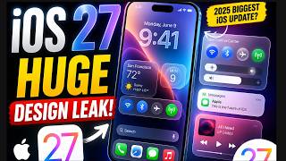 iOS 27 Huge Design Leak!