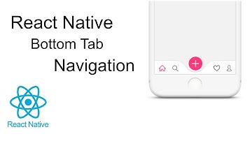 How to Create react native bottom tab navigation