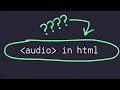 HTML Audio Tag Explained | Play Music on Website Step by Step | Sanjeycodes