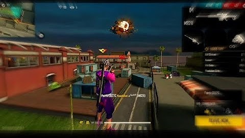 hacker in my training ground 🧐 m2b naal headshot 😵 Flying hacker on free fire hacker danger gameplay