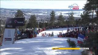 2011 WSC Oslo 50 km F Mst NORTHUG VYLEGZHANIN GJERDALEN