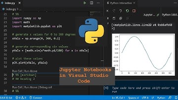 Jupyter Notebooks in VS Code for python development
