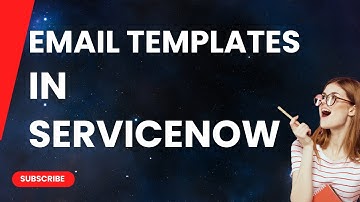 What are Email Templates in ServiceNow