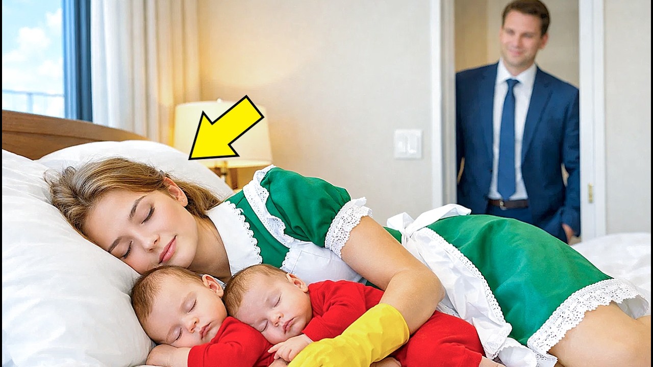 Die Zwillinge des verwitweten Millionärs fanden keinen Schlaf – bis die Haushälterin alles verändert