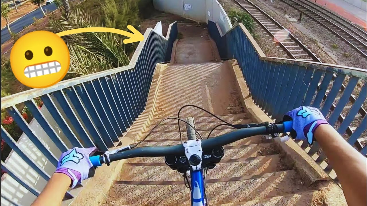 جبتربحا🤕 كنت غنتهرس downhill Bike abdelkebir 96 الكبراج kabraj