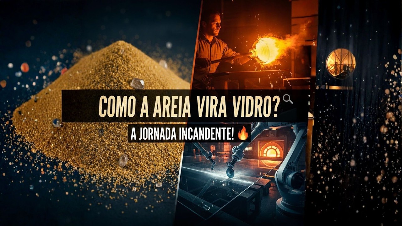 Você Sabia que a Areia Consegue Virar Vidro