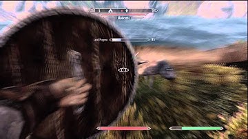 Skyrim - HOW TO LEVEL UP FAST! MUST SEE! (Block Method) *READ DESCRIPTION*