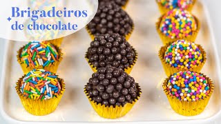 BRIGADEIROS DE CHOCOLATE ¡RECETA SUPER FÁCIL! | Aroly Carrasco