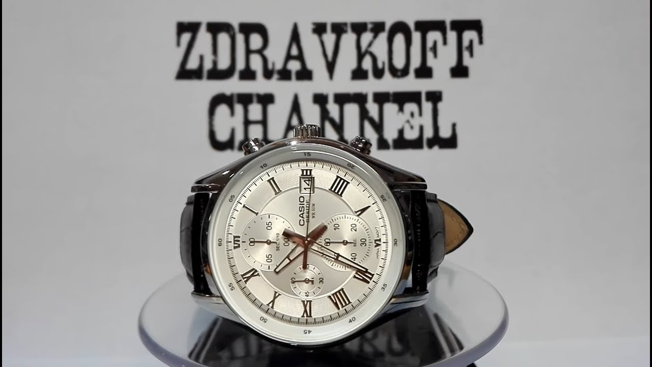 Casio Beside BEM-512L-7AVDF watch video 2017 - YouTube