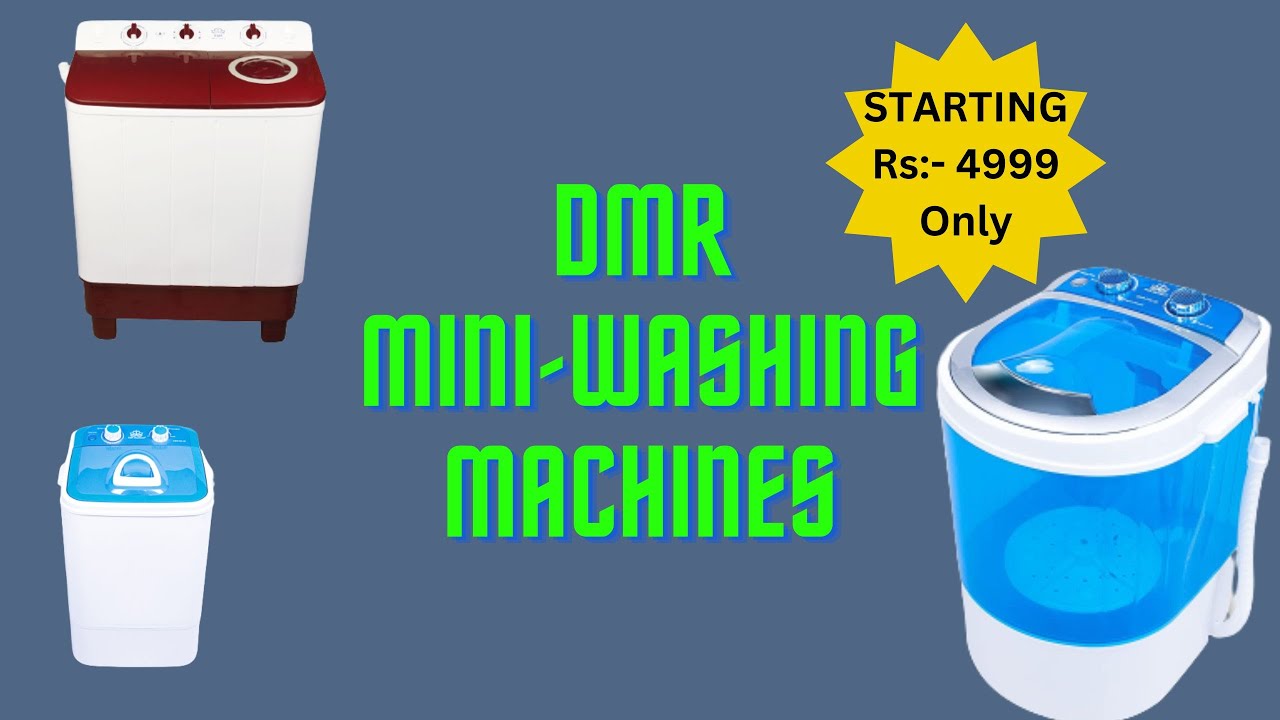 DMR MINI WASHING MACHINE YouTube