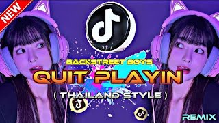 Backstreet Boys - Quit Playin With My Heart Thailand Style Dj Arvin Remix