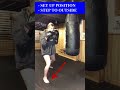 Fighting techniques  how to throw a lead hook in a fight punching tutorial shorts