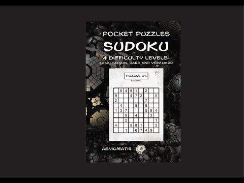 Pocket Puzzles - Sudoku: 4 difficulty levels: Easy, medium, hard and very hard.