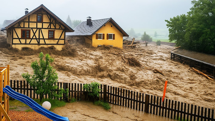 Austria Now ! 🇦🇹 Massive Mudslides Bury Homes in Gschnitz Village – 🇫🇷 Historic Floods Hit France