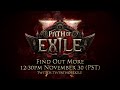 Path of Exile 2 November 30 Livestream Teaser Trailer