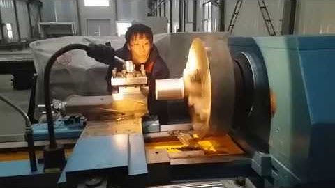 how to repair oilfield API taper thread by semi automatic pipe threading lathe