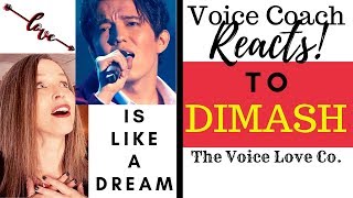 Voice Coach Reacts | Dimash Kudaibergen | Love is Like A Dream | Christi Bovee