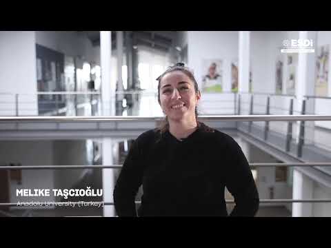 Melike Taşcıoğlu visits ESDi with ERASMUS +