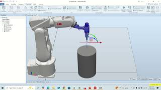 ABB Robot Studio | Bài 3 - Dùng Flexpendant hàn biên dạng khối trụ với lệnh MoveC | HTCN