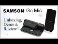 Samson Go Mic Review | USB mic unboxing &amp; demonstration