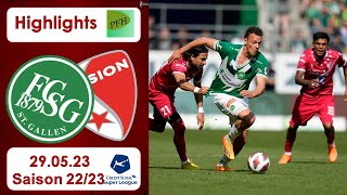 Highlights: FC St.Gallen vs FC Sion (29.05.2023)