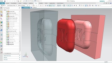 #NX MOULD DESIGN without MOLD WIZARD