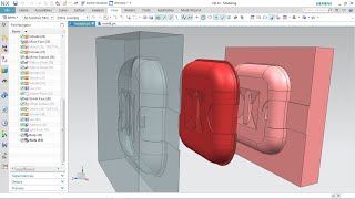 #NX MOULD DESIGN without MOLD WIZARD